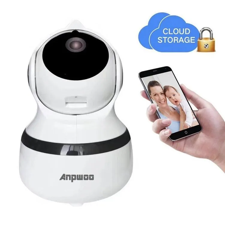 1080P HD Wifi IP Camera | Motion Detection | Night Vision | White