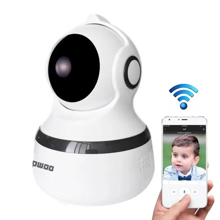 1080P HD Wifi IP Camera | Motion Detection | Night Vision | White