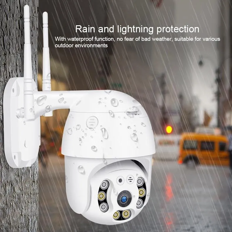 1080P Wifi IP Camera | Night Vision | Motion Detection | Two-Way Audio | TF Card Support