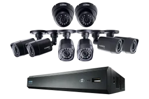 16 Channel Series Security DVR system with Lorex Secure and 720p HD Cameras