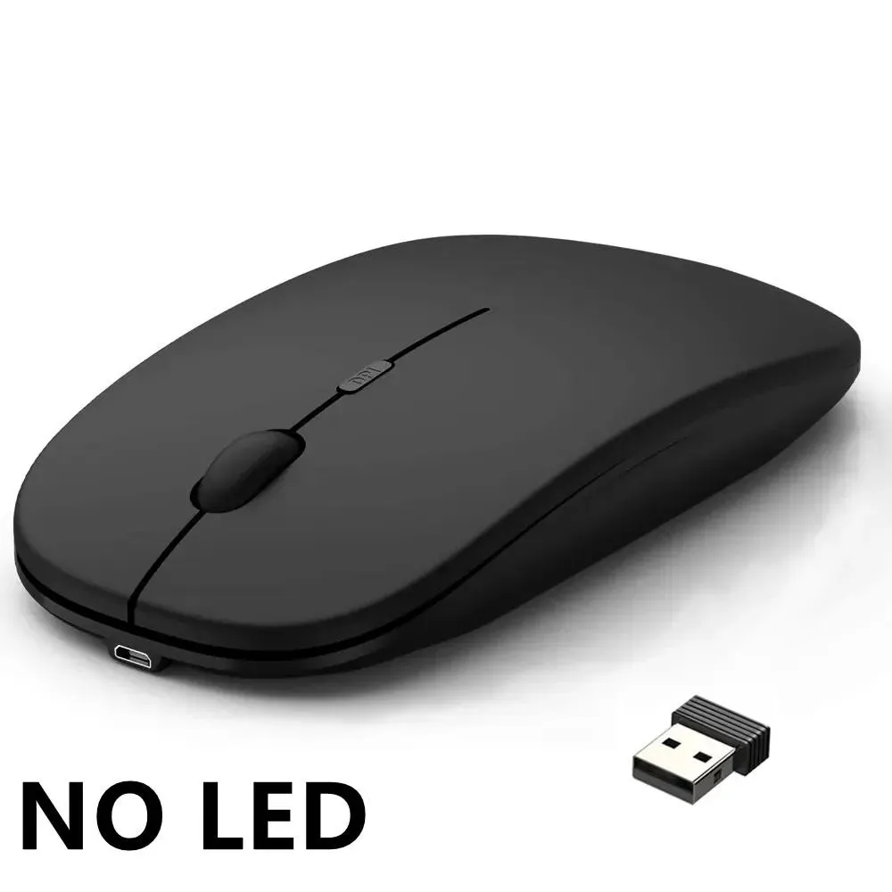 2.4g Rechargeable Wireless Gaming Mouse Portable Ergonomic Quiet and Magical for Laptops Tablets Ipads and Phones