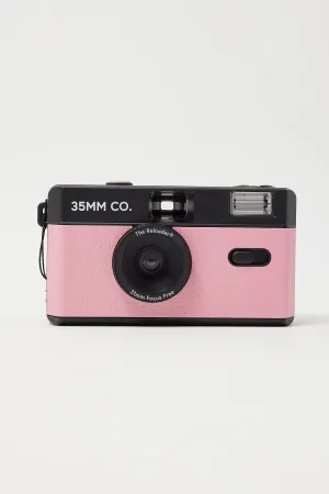 35mm Co. The Reloader Reusable Film Camera Pink