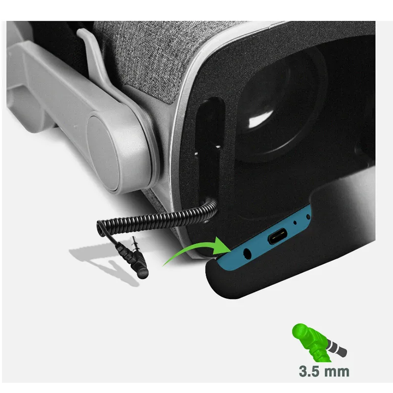 3D Clear Vision Virtual Reality Glasses Vr G07E