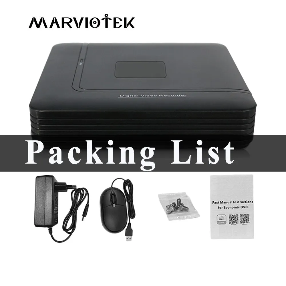 4CH Mini DVR AHD 1080N 960P 12CH 16CH CCTV NVR Video Recorder