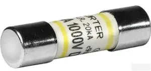 8020.2054, AEO 10.3x38 GpV Solar Fuse 40Amp, 800VDC @ 20kA, 275VAC @ 10kAIEC 61730-2