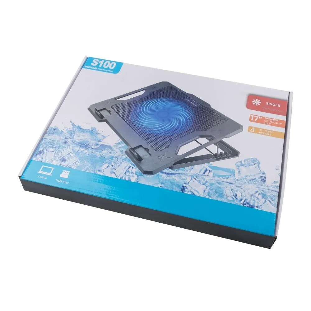 Adjustable Laptop Cooling Pad - Dual Usb Ports