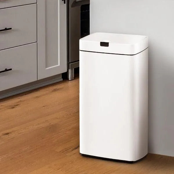 Automatic Motion Sensor Rubbish Bin 45L - White