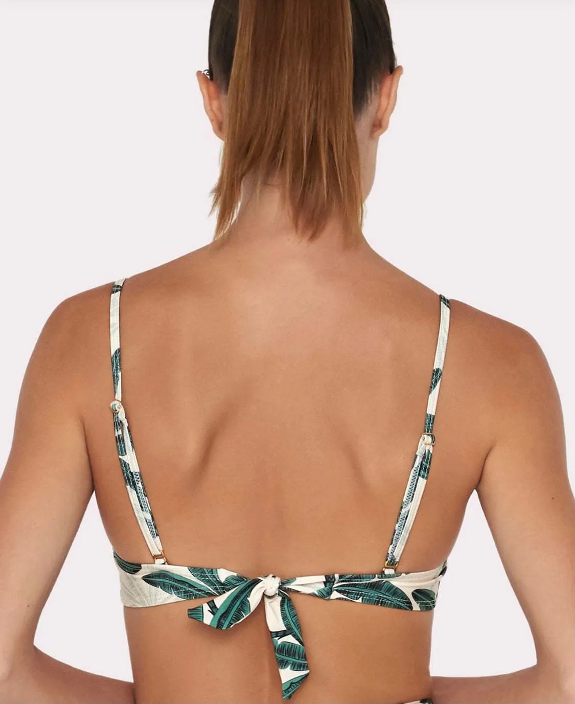 Bandeau bikini top