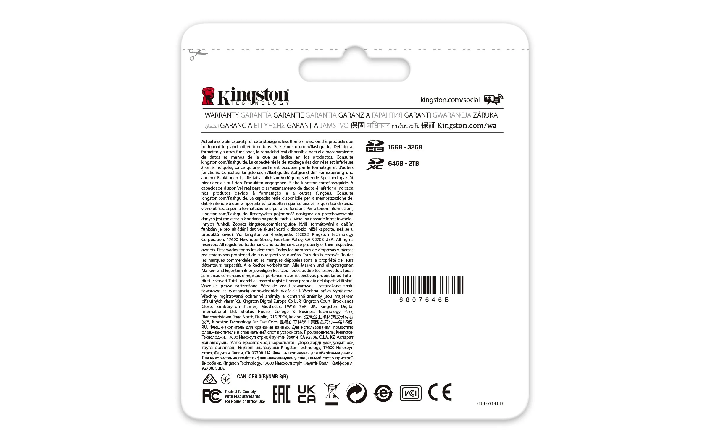 Card 64Gb Kingston Canvas React Plus Sdxc 300Mb/S