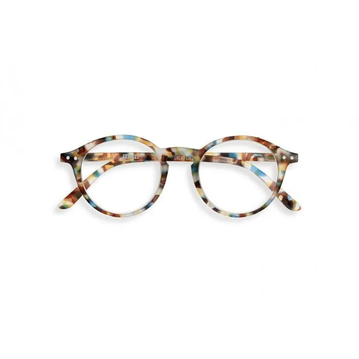 #D Reading Glasses (Blue Tortoise)