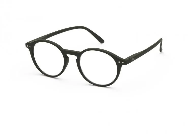#D Reading Glasses (Kaki Green)