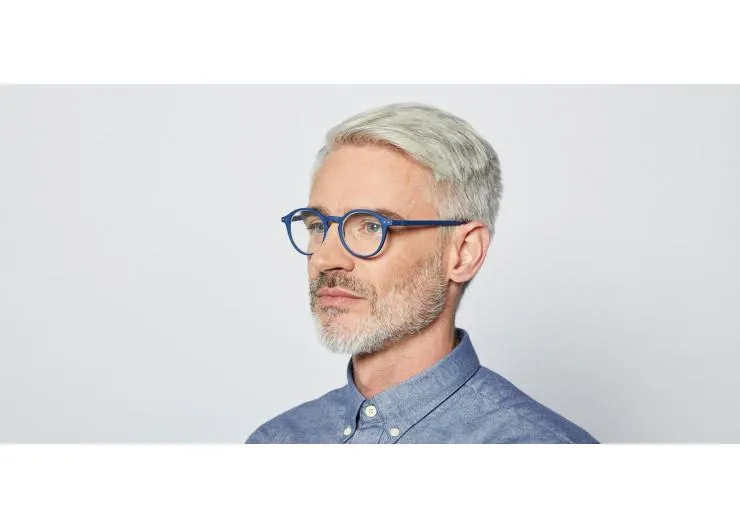 #D Reading Glasses (Navy)