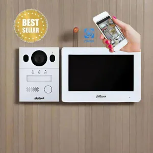Dahua 2 Wire Smartphone Intercom Kit, DHI-KTX01(S)