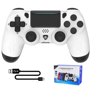 Data Frog Bluetooth Game Controller for Ps4 Pc Dual Vibration