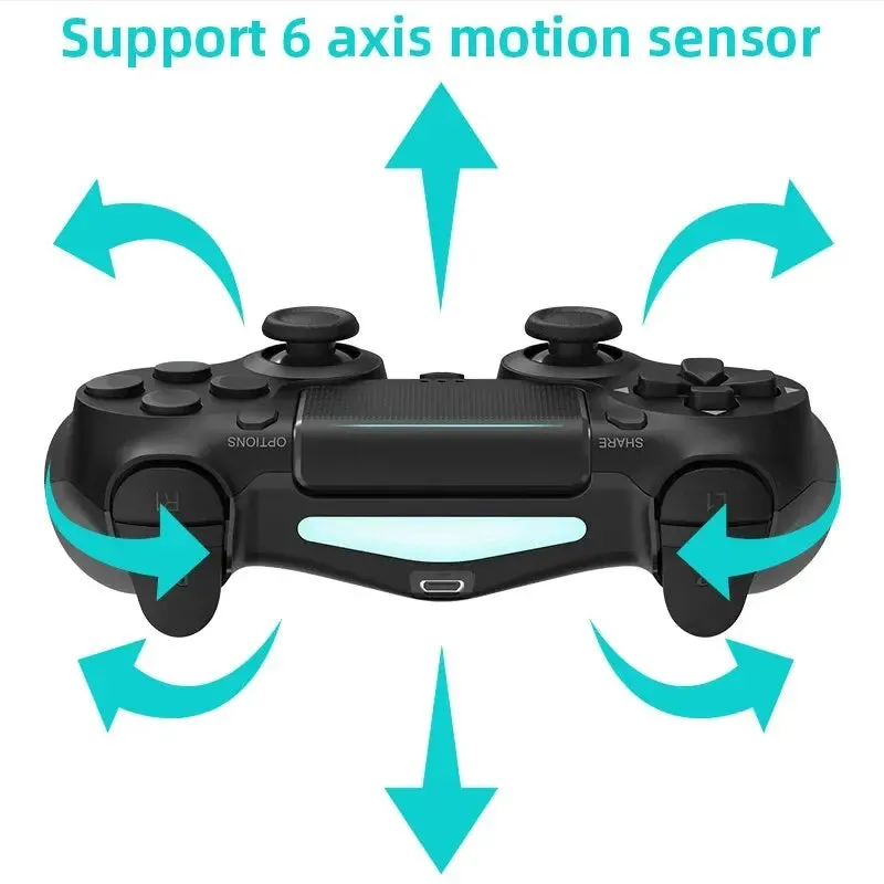 Data Frog Bluetooth Game Controller for Ps4 Pc Dual Vibration