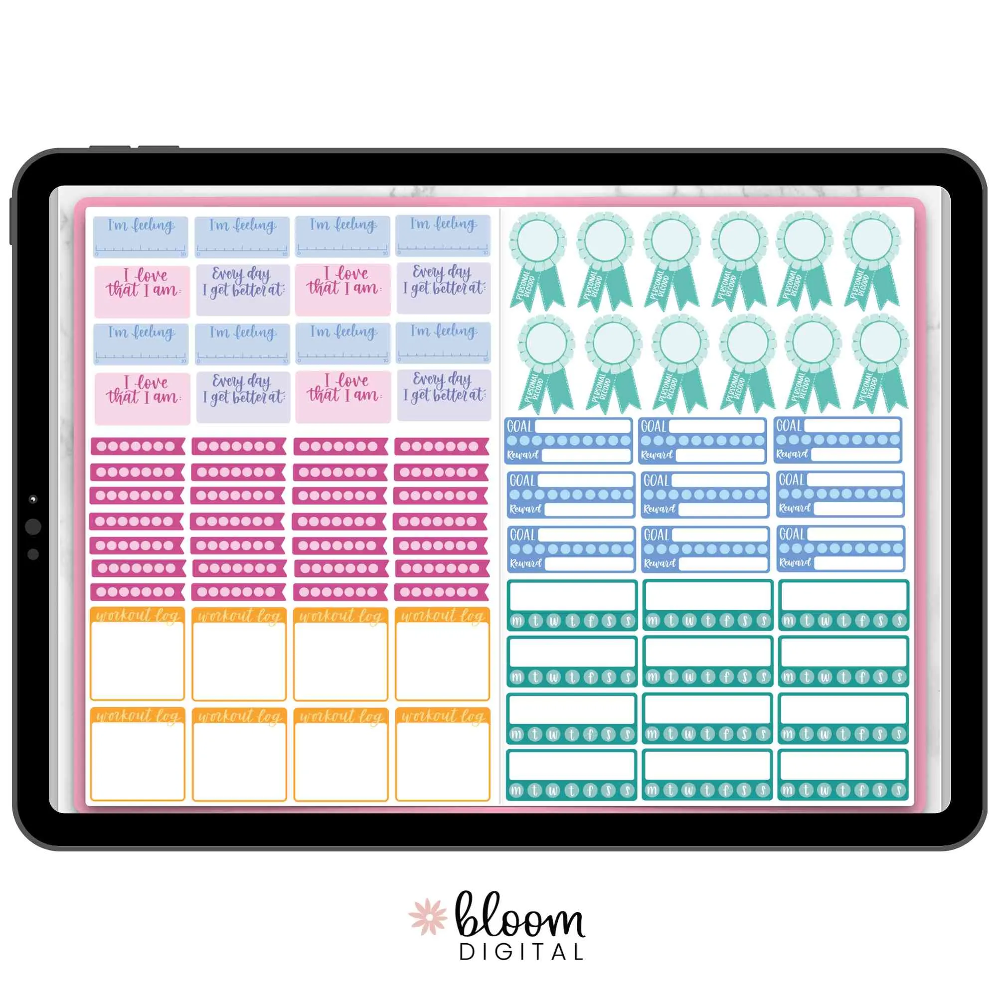 Digital Sticker Pack, Value Stickers