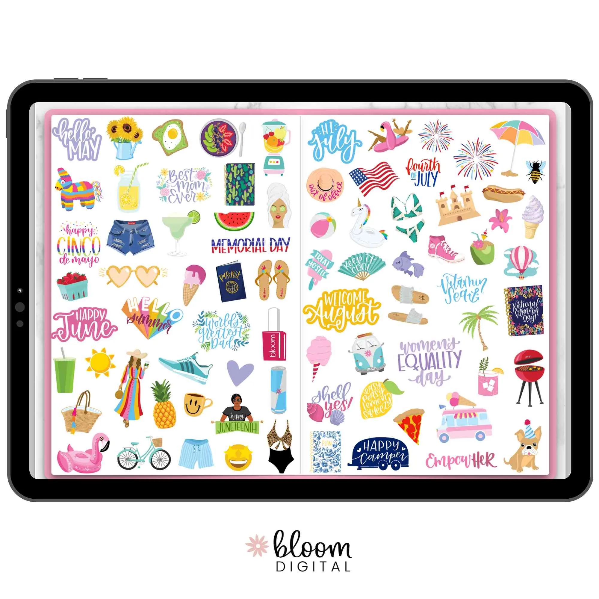Digital Sticker Pack, Value Stickers
