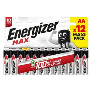 Energizer Max AA Battery - Pack Of 12 | ENE31018