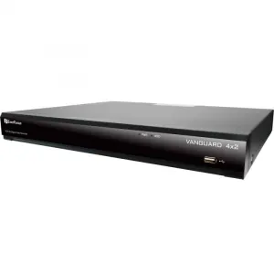 EverFocus Vanguard4x2H-4T 4 Channel Hybrid Digital Video Recorder, 4TB
