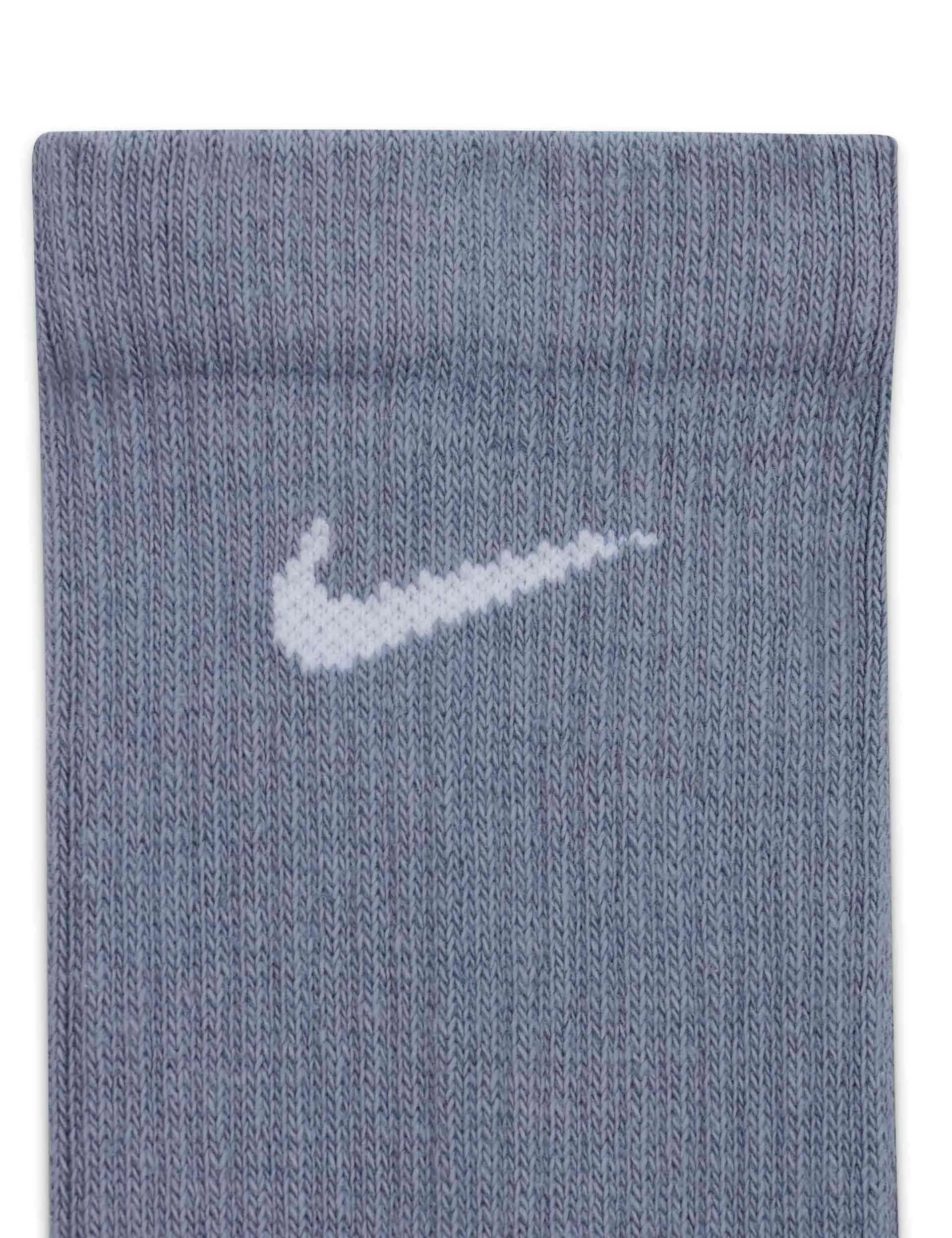 Everyday Plus Cushioned Socks (3 Pairs) - Blue/Pink/Green