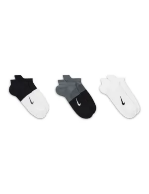 Everyday Plus Lightweight Socks (3 Pairs) - White/Black/Grey