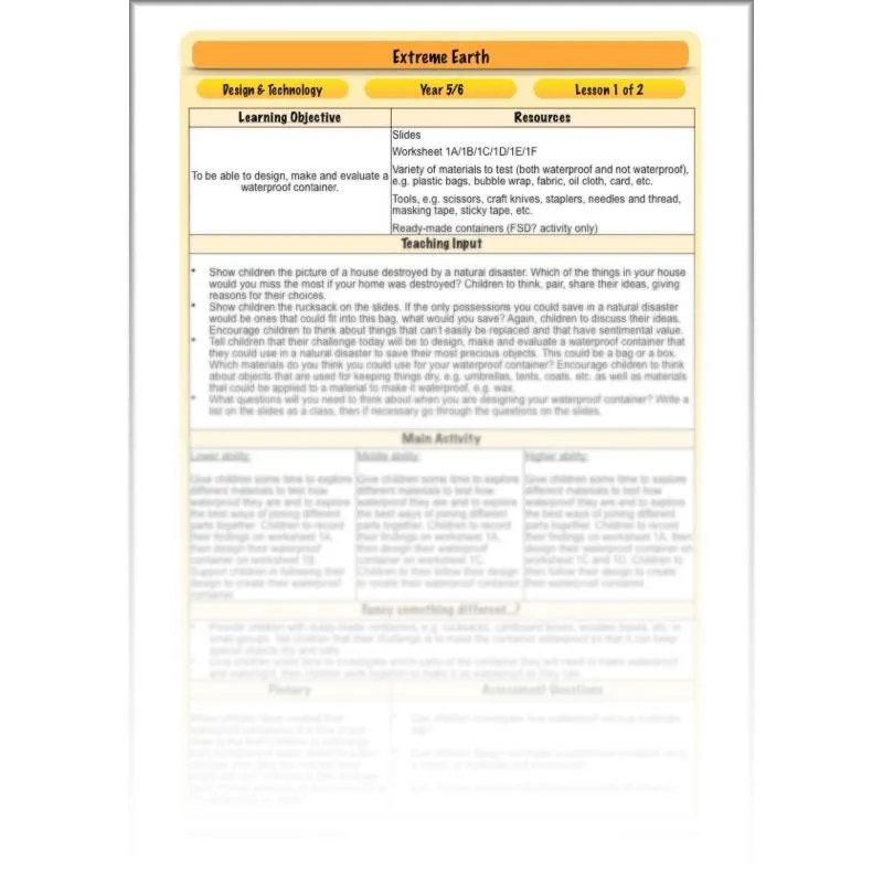 Extreme Earth Topic