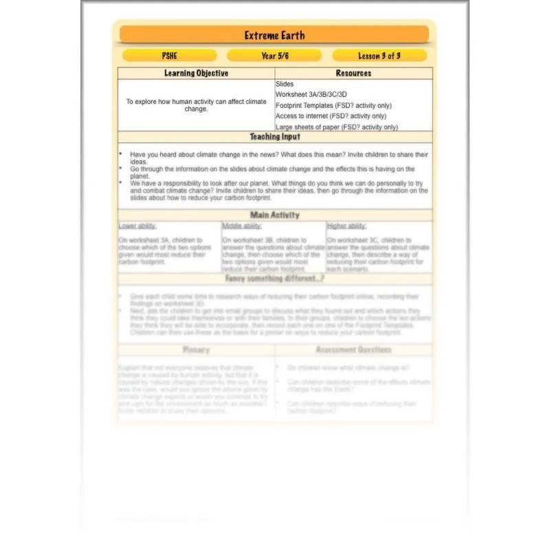 Extreme Earth Topic