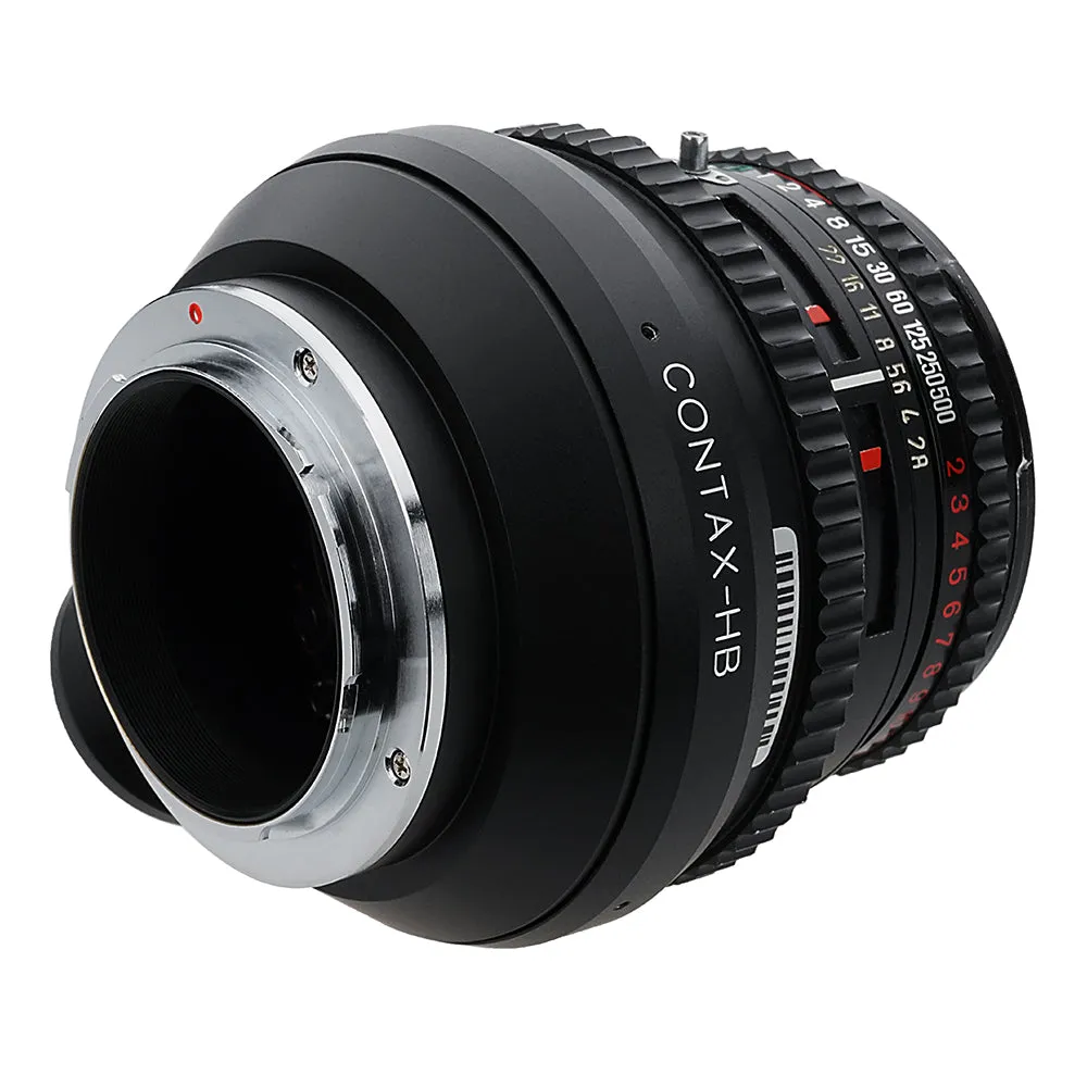 Fotodiox Lens Adapter - Compatible with Hasselblad V-Mount SLR Lenses to Contax / Yashica Body (C/Y, CY) Mount SLR Cameras