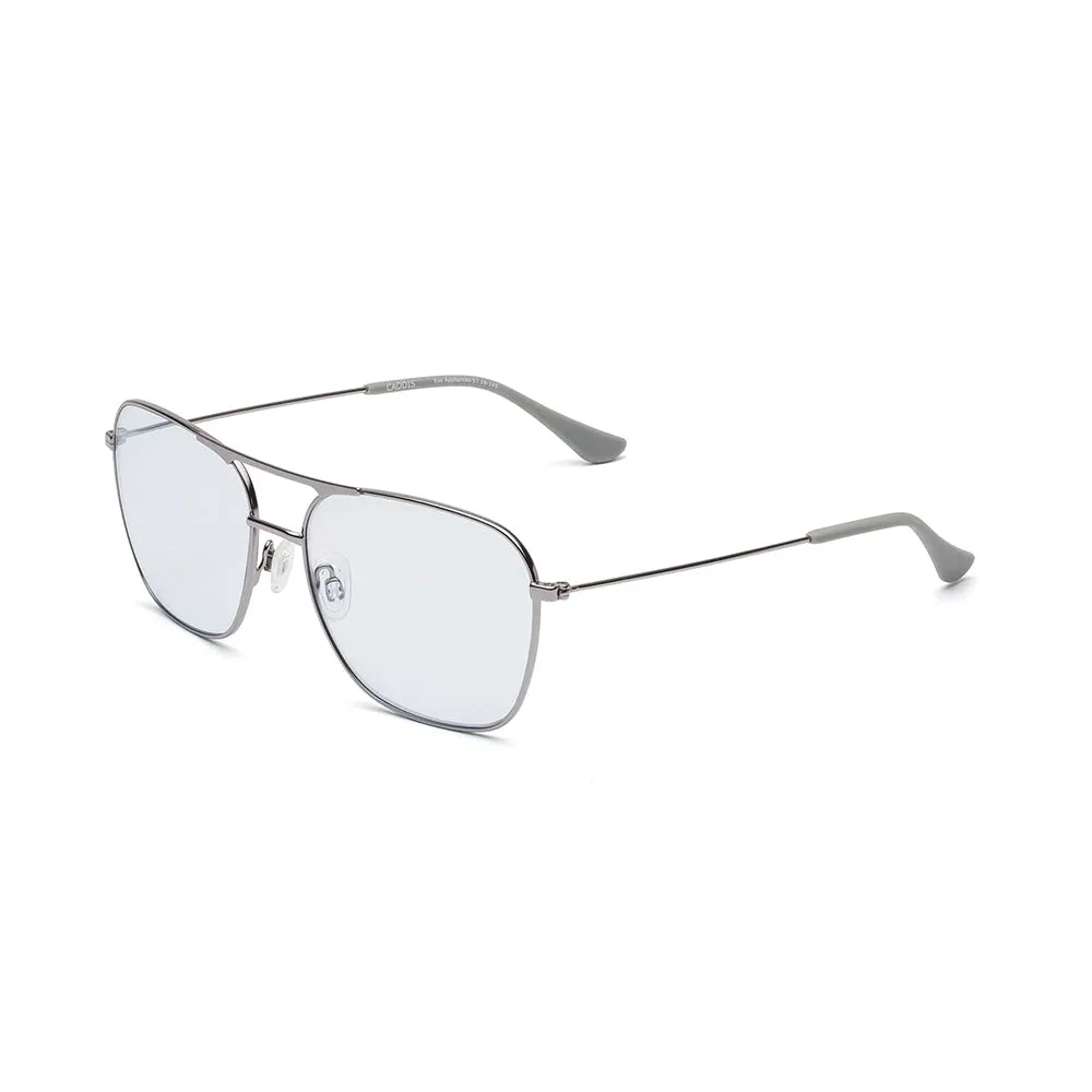 Hooper Reading Glasses (Polished Gunmetal)