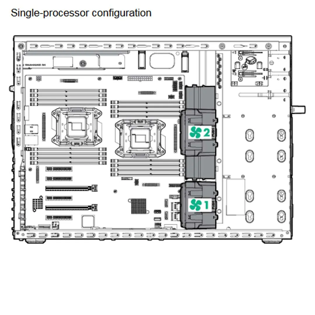 HPE ProLiant ML150 Gen9 Non-hot Plug 4 LFF Server Chassis | 767062-B21