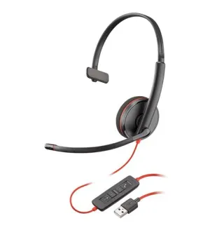 HP/PLANTRONICS BLACKWIRE C3210 MONO USB-A HEADSET