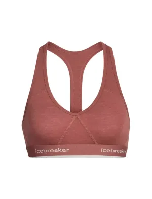 Icebreaker Sprite Racerback Bra - Grape