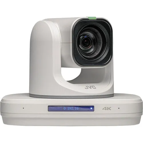 JVC KY-PZ510NWU 4K PTZ with Advanced Auto Tracking, NDI, and Ultrawide Angle 3G-SDI/HDMI/USB/IP (White)