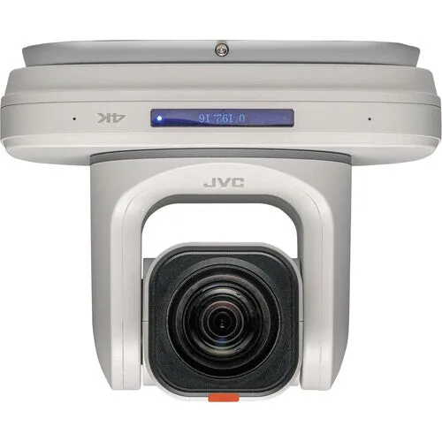 JVC KY-PZ510NWU 4K PTZ with Advanced Auto Tracking, NDI, and Ultrawide Angle 3G-SDI/HDMI/USB/IP (White)