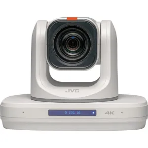 JVC KY-PZ510NWU 4K PTZ with Advanced Auto Tracking, NDI, and Ultrawide Angle 3G-SDI/HDMI/USB/IP (White)