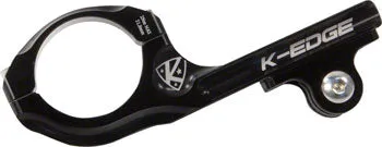 K-EDGE Go Big Pro Universal Action Camera and Light Dual Side Handlebar Mount 31.8mm: Black