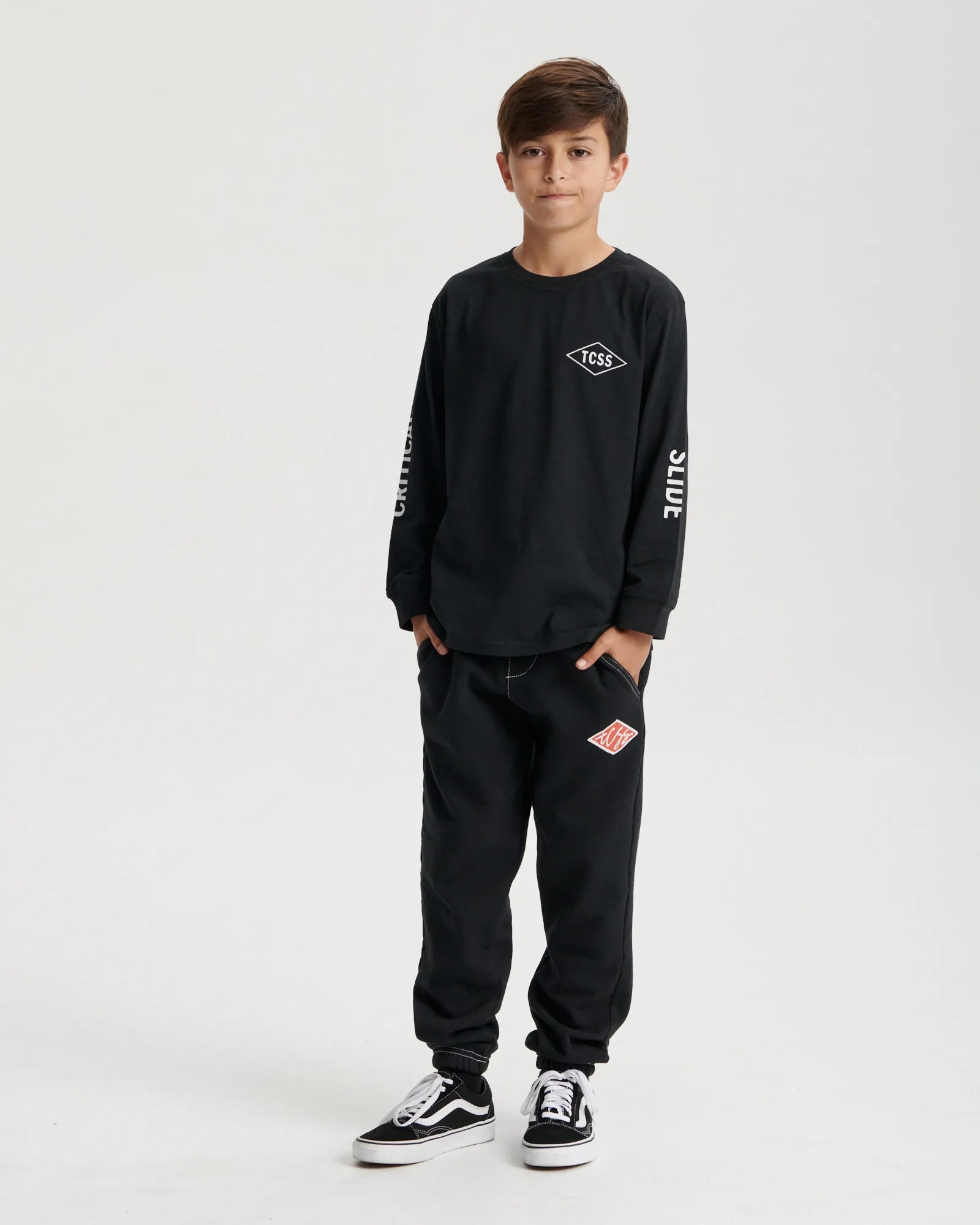 Kids - Local Longsleeve Tee - Vintage Black