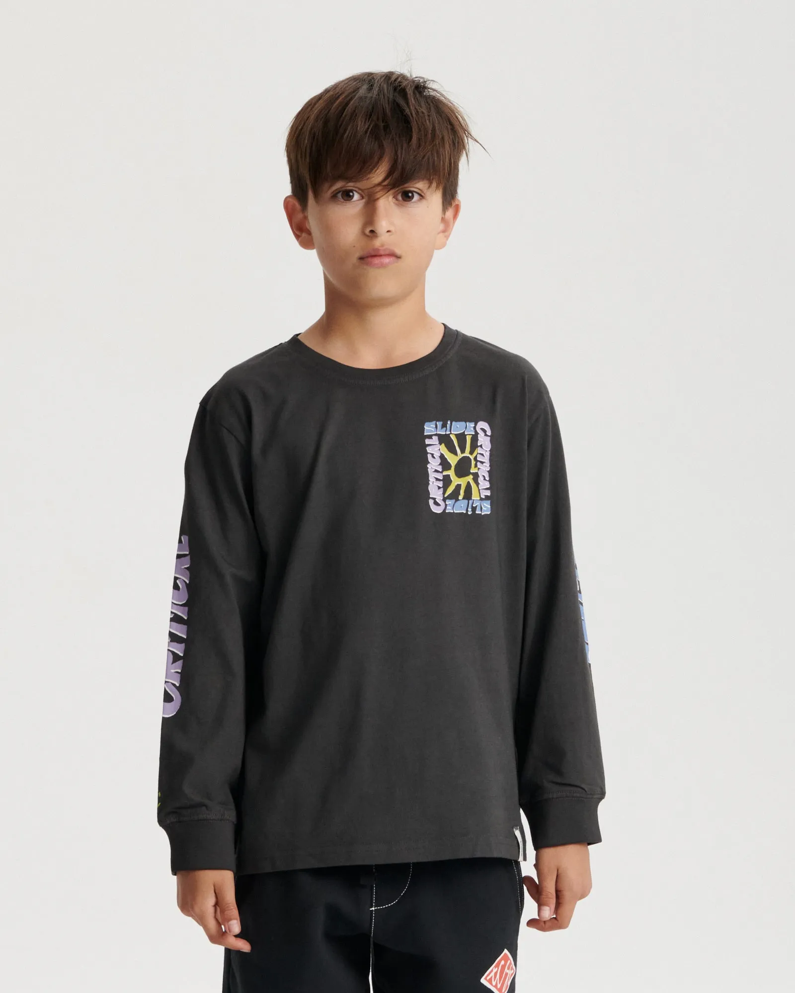 Kids - Muster Longsleeve Tee - Phantom