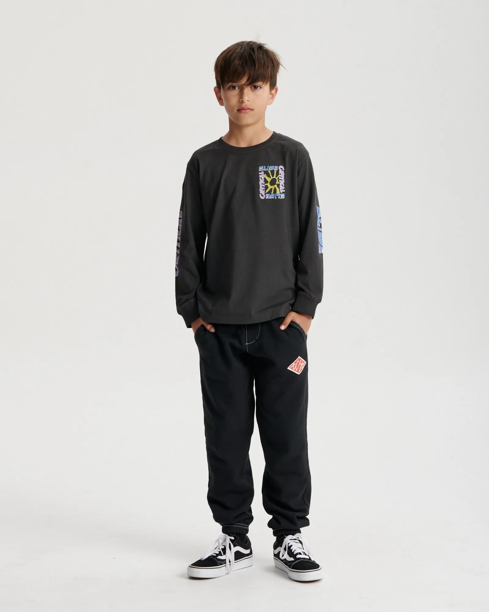 Kids - Muster Longsleeve Tee - Phantom