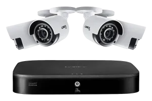 Lorex 8-Channel DVR System with Smart Motion and Color Night Vision Cameras