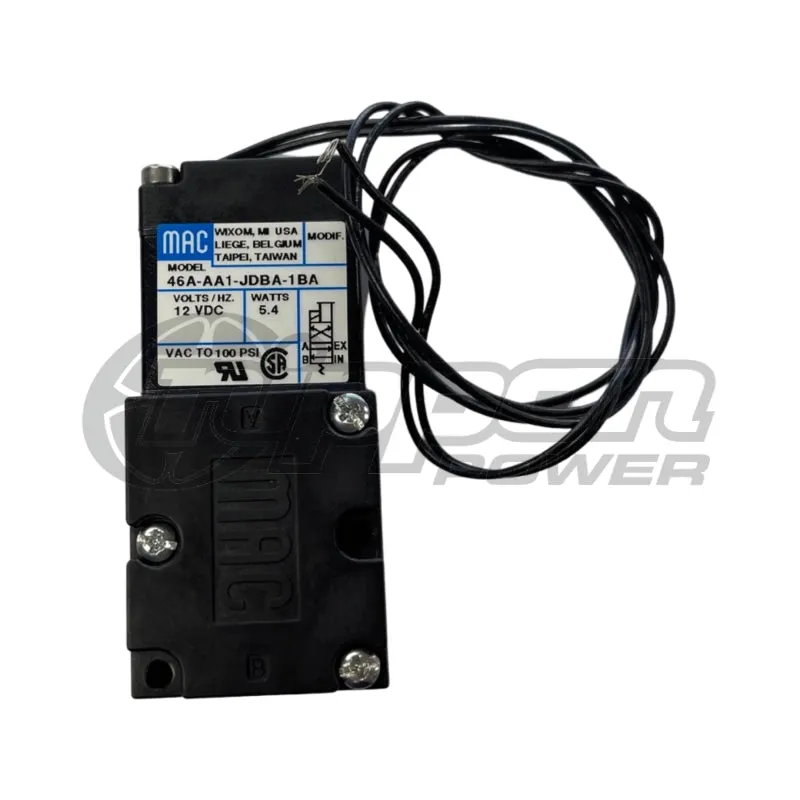 Mac Valve 4 Port Electronic Boost Control Solenoid - BARE UNIT / NO FITTINGS - MAC4PORT