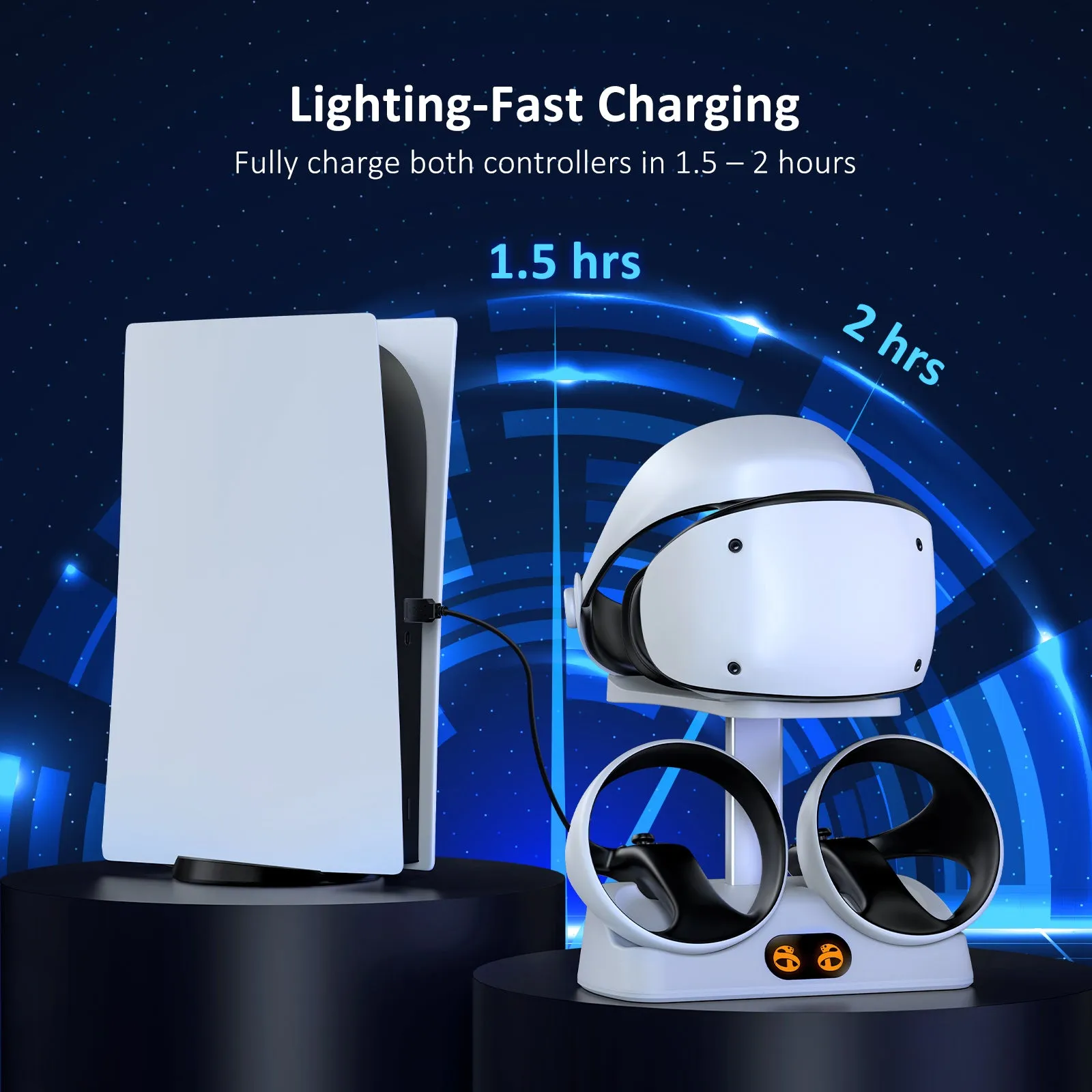 NexiGo Controller Charging Station for PSVR2