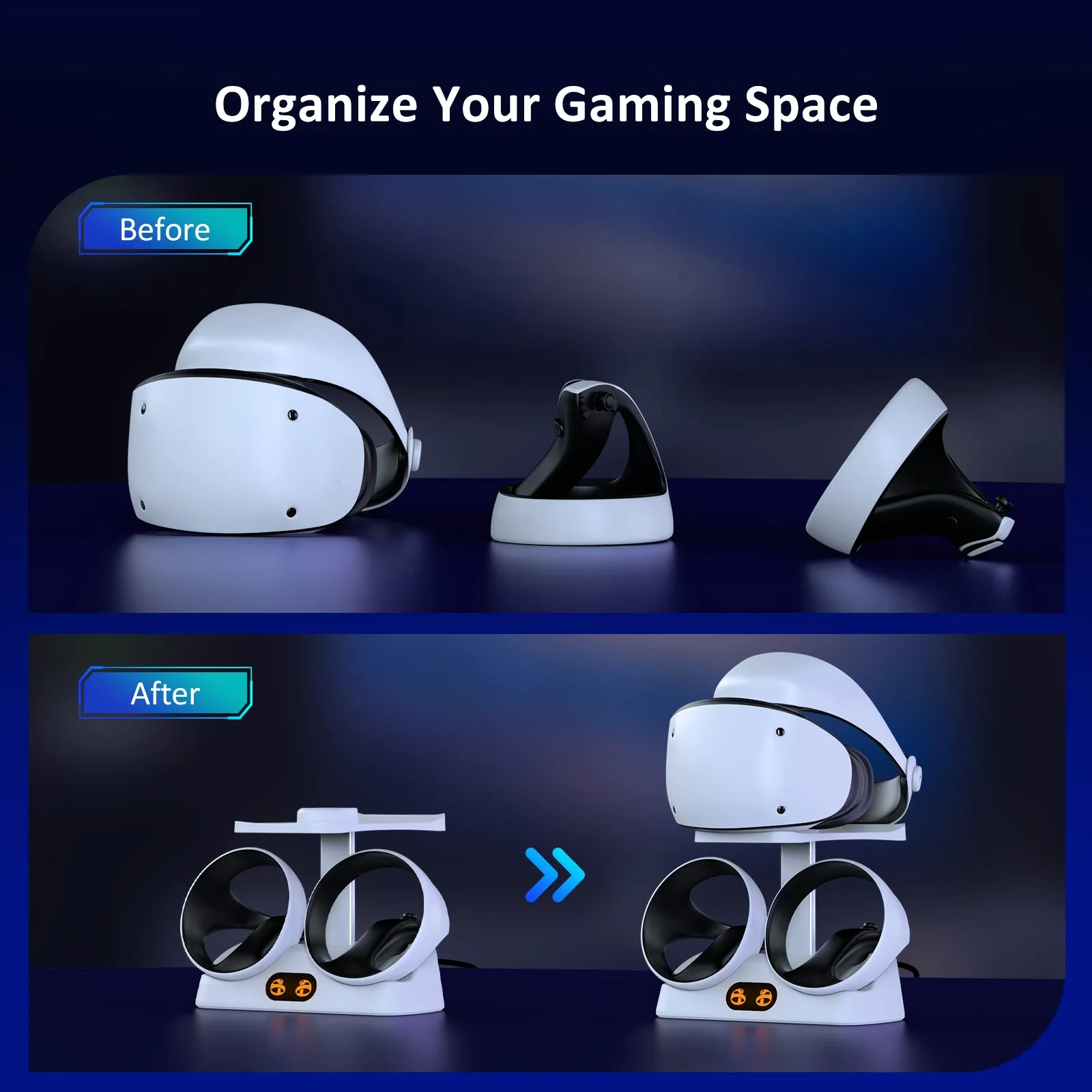 NexiGo Controller Charging Station for PSVR2
