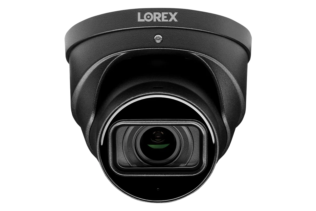 Nocturnal Series Lorex N4 - 4K IP Wired Dome Security Camera with Motorized Varifocal Lens, Real-Time 30FPS Recording and IK10 Vandal Proof