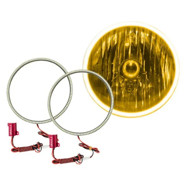 Oracle Headlight LED Halo Kit Toyota FJ Cruiser (07-14) [Waterproof - Surface Mount] Multicolored