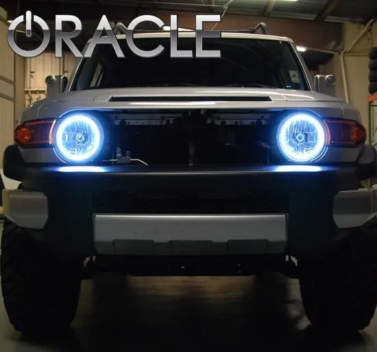Oracle Headlight LED Halo Kit Toyota FJ Cruiser (07-14) [Waterproof - Surface Mount] Multicolored