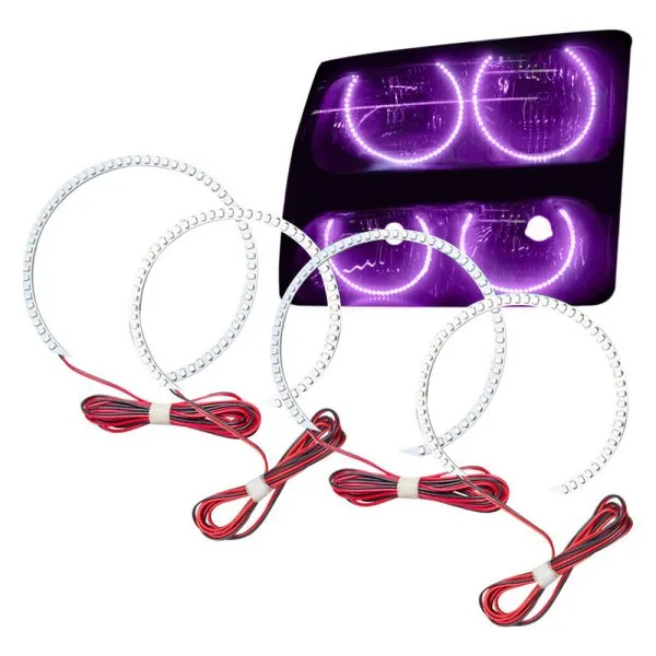 Oracle LED Headlight Halo Kit Chevy Avalanche (2002-2006) Multicolored