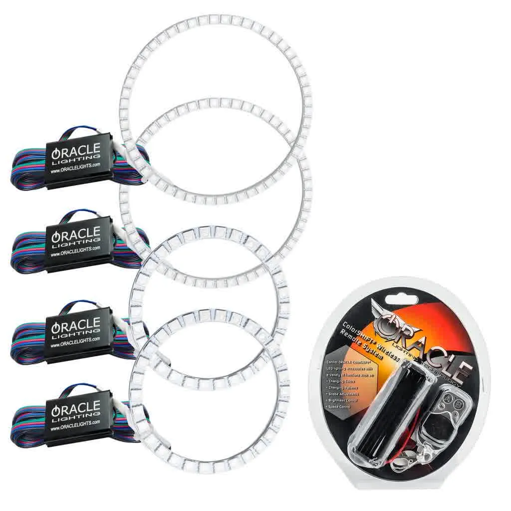 Oracle LED Headlight Halo Kit Chevy Avalanche (2002-2006) Multicolored