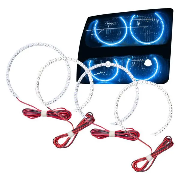Oracle LED Headlight Halo Kit Chevy Avalanche (2002-2006) Multicolored