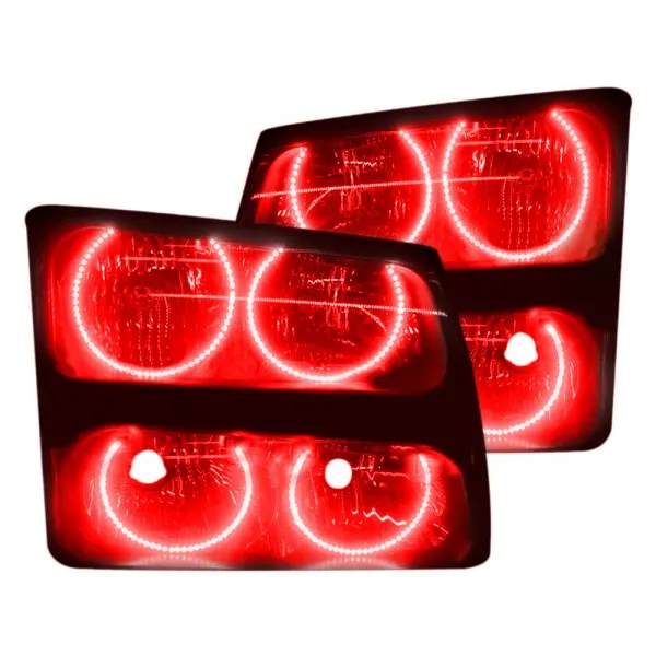 Oracle LED Headlight Halo Kit Chevy Avalanche (2002-2006) Multicolored